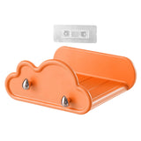 Maxbell Maxbell Wall Hanger Hooks Storage Holder Decorative for Living Room Orange