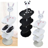 Maxbell Children Shoe Rack Shoe Shelf Standing Shoe Organizer for Entryway Hallway Panda