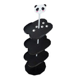 Maxbell Children Shoe Rack Shoe Shelf Standing Shoe Organizer for Entryway Hallway Panda