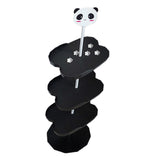 Maxbell Children Shoe Rack Shoe Shelf Standing Shoe Organizer for Entryway Hallway Panda