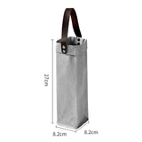 Maxbell Bottles Bags Storage Bag Reusable Gift Bag for Birthday Party One Gray
