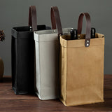 Maxbell Bottles Bags Storage Bag Reusable Gift Bag for Birthday Party One Black
