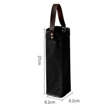 Maxbell Bottles Bags Storage Bag Reusable Gift Bag for Birthday Party One Black