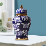 Maxbell Maxbell Ginger Jar Centerpiece Glazed Smooth for Home Living Room Floral Arrangement