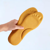 Maxbell Self Heated Thermal Insoles Warm and Breathable for Sports Shoes Comfortable Yellow EU 41-42