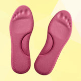 Maxbell Self Heated Thermal Insoles Warm and Breathable for Sports Shoes Comfortable Red EU 41-42