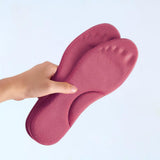 Maxbell Self Heated Thermal Insoles Warm and Breathable for Sports Shoes Comfortable Red EU 41-42
