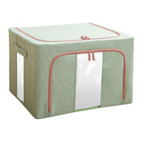 Maxbell Foldaway Quilt Organizer Bin 24L Practical Container for home Green