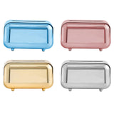 Maxbell Tissue Holder Multipurpose Elegant Rectangular for Dorm Night Stands Vehicle Aureate