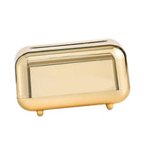Maxbell Tissue Holder Multipurpose Elegant Rectangular for Dorm Night Stands Vehicle Aureate