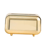 Maxbell Tissue Holder Multipurpose Elegant Rectangular for Dorm Night Stands Vehicle Aureate