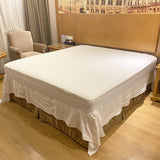 Maxbell Universal Bed Sheet Holder Straps Bed Sheet Fixing Belt for Mattress Sheet White