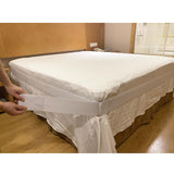 Maxbell Universal Bed Sheet Holder Straps Bed Sheet Fixing Belt for Mattress Sheet White