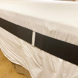 Maxbell Universal Bed Sheet Holder Straps Bed Sheet Fixing Belt for Mattress Sheet Black
