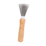 Maxbell Hair Grooming Brush Cleaner Effective Hair Brush Cleaner Wooden Handle