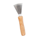 Maxbell Hair Grooming Brush Cleaner Effective Hair Brush Cleaner Wooden Handle