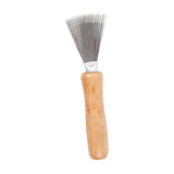 Maxbell Hair Grooming Brush Cleaner Effective Hair Brush Cleaner Wooden Handle