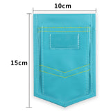 Maxbell 2Pcs Magnetic Whiteboard Fridge Storage Pocket Flexible for Office Garage