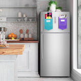 Maxbell 2Pcs Magnetic Whiteboard Fridge Storage Pocket Flexible for Office Garage