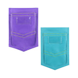 Maxbell 2Pcs Magnetic Whiteboard Fridge Storage Pocket Flexible for Office Garage