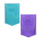 Maxbell 2Pcs Magnetic Whiteboard Fridge Storage Pocket Flexible for Office Garage