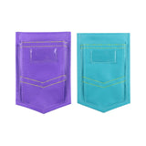 Maxbell 2Pcs Magnetic Whiteboard Fridge Storage Pocket Flexible for Office Garage