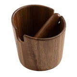 Maxbell Coffee Grounds Dump Bin with Detachable Knock Bar for Espresso Maker Accs