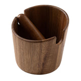 Maxbell Coffee Grounds Dump Bin with Detachable Knock Bar for Espresso Maker Accs
