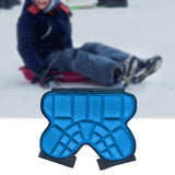 Maxbell Sports Ski Hip Pad Protection Soft Adjustable for Skateboard Blue