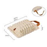 Maxbell Creative Tissue Box Cover Organizer Napkin Case for Desk Office Household Beige Large