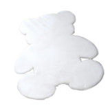Maxbell Floor Mat Doormat Carpet Bedroom Rug Throw Rug for Decor White Medium