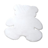 Maxbell Floor Mat Doormat Carpet Bedroom Rug Throw Rug for Decor White Medium