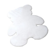 Maxbell Floor Mat Doormat Carpet Bedroom Rug Throw Rug for Decor White Medium