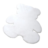 Maxbell Floor Mat Doormat Carpet Bedroom Rug Throw Rug for Decor White Medium