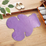 Maxbell Floor Mat Doormat Carpet Bedroom Rug Throw Rug for Decor Amaranth Small