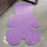 Maxbell Floor Mat Doormat Carpet Bedroom Rug Throw Rug for Decor Amaranth Medium