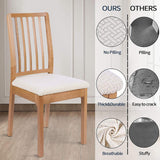 Maxbell Polyester Chair Cover Kitchen Chair Cover for Ceremony Bedroom Restaurant White