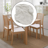 Maxbell Polyester Chair Cover Kitchen Chair Cover for Ceremony Bedroom Restaurant White