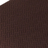 Maxbell Polyester Chair Cover Kitchen Chair Cover for Ceremony Bedroom Restaurant Dark Brown