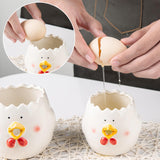 Maxbell Egg Yolk Protein Separator Cute Cartoon Portable for Kitchen Tools Gadgets S