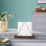Maxbell Chic Tissue Dispenser Paper Napkin Holder Stand Napkin Holder for Wedding short