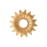 Maxbell Round Wall Mirror Makeup Mirrors for Home Decoration Aureate