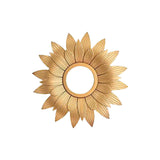 Maxbell Round Wall Mirror Makeup Mirrors for Home Decoration Aureate