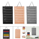 Maxbell Belt Display Dustproof Rack Wall Hanging Felt Adults for eight belts 5 Medals Black