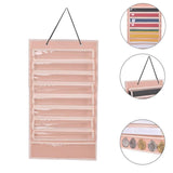 Maxbell Belt Display Dustproof Rack Wall Hanging Felt Adults for eight belts 5 Medals Pink