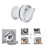 Maxbell Washing Machine Drain Pump Filter Practical for Accessories White
