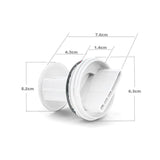 Maxbell Washing Machine Drain Pump Filter Practical for Accessories White