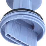 Maxbell Washing Machine Drain Pump Filter Practical for Accessories Blue