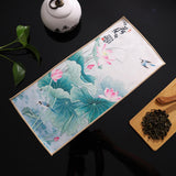 Maxbell Ragtea Napkin Kitchen Bathroom Accessories Tea Bar Table Mats for Home style B