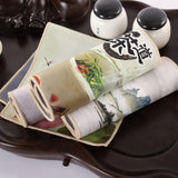 Maxbell Ragtea Napkin Kitchen Bathroom Accessories Tea Bar Table Mats for Home style F